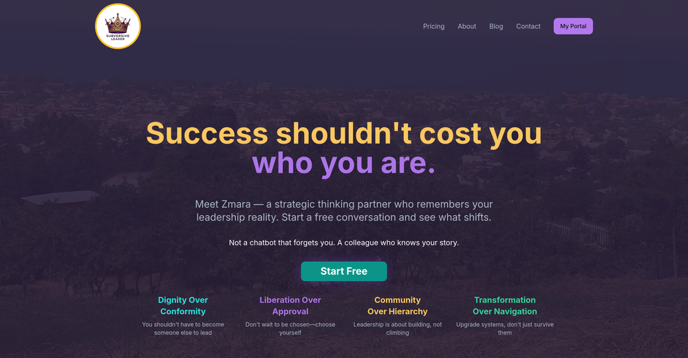 Subversive Leader website