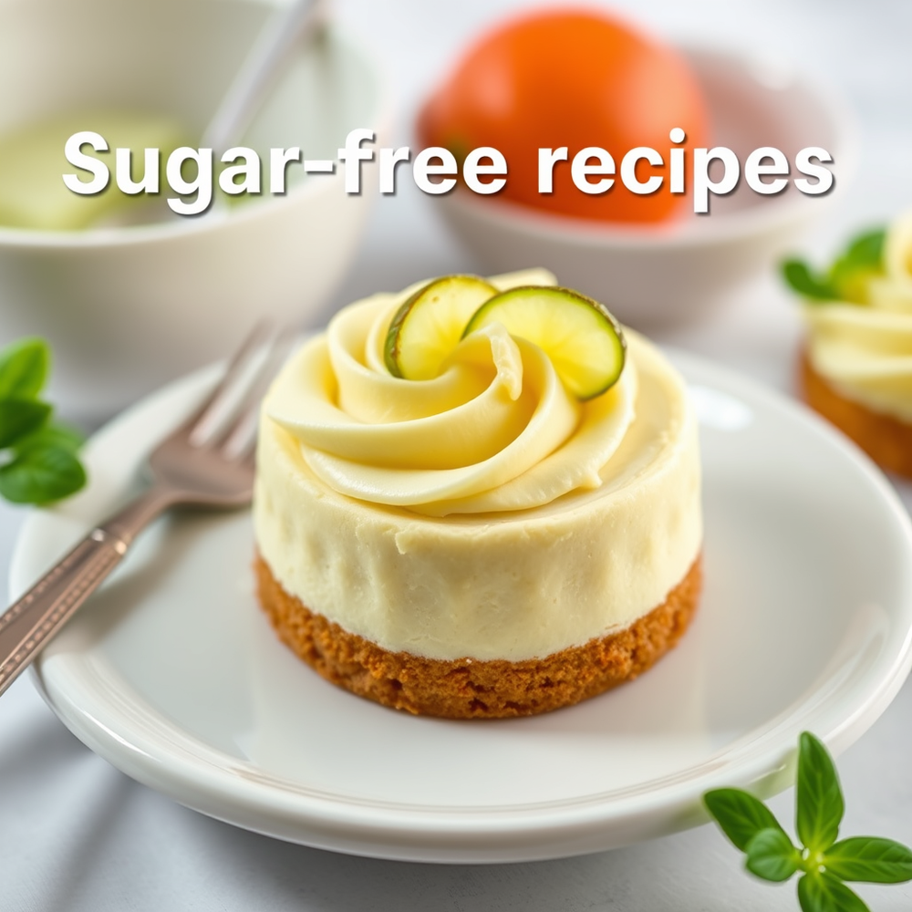 Sugar-free recipes. website