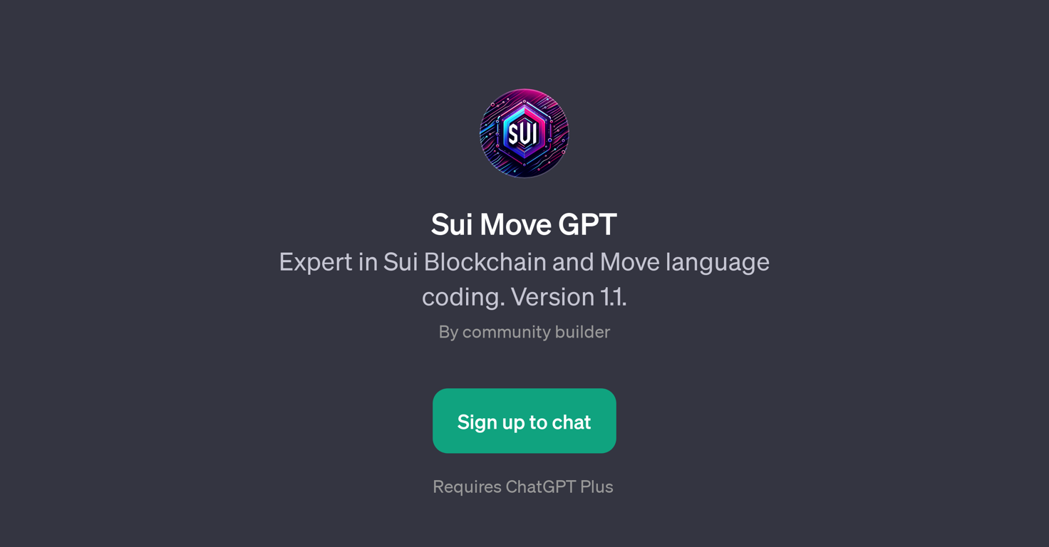 Sui Move GPT website