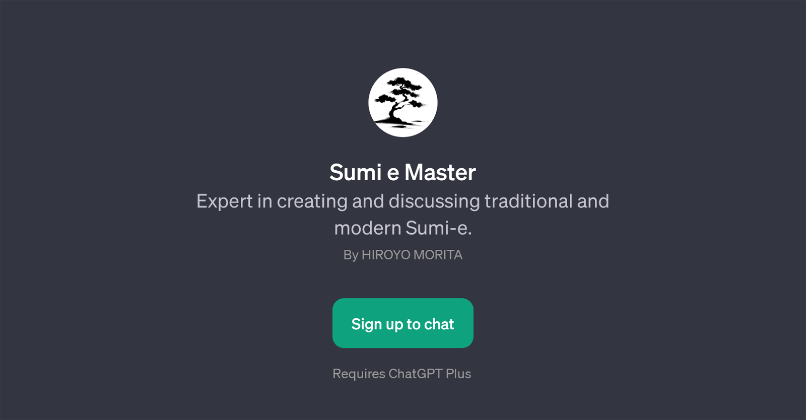 Sumi e Master website