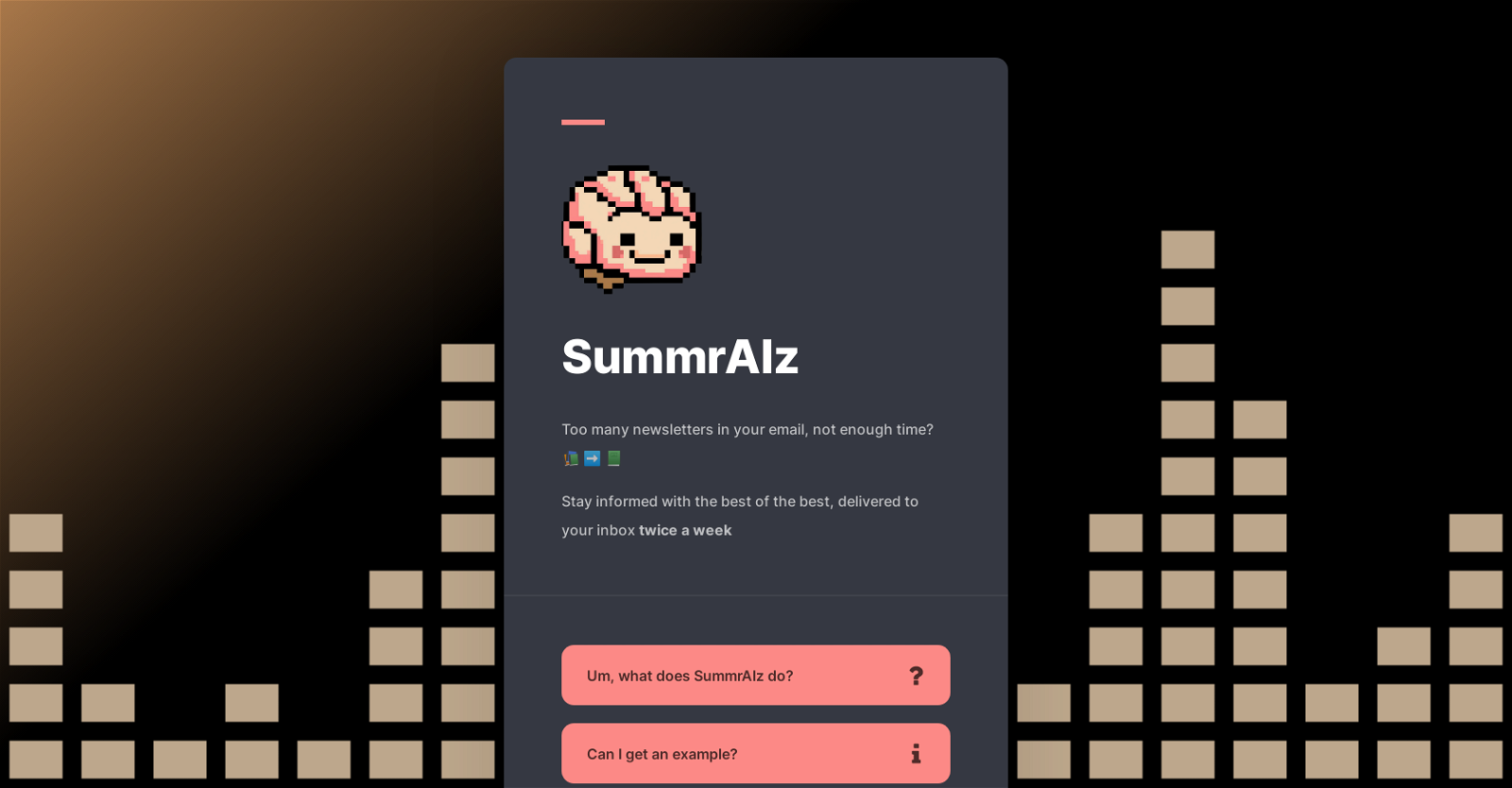 SummrAIz website