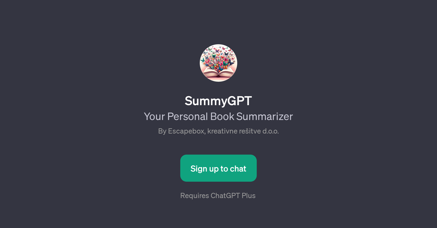 SummyGPT website