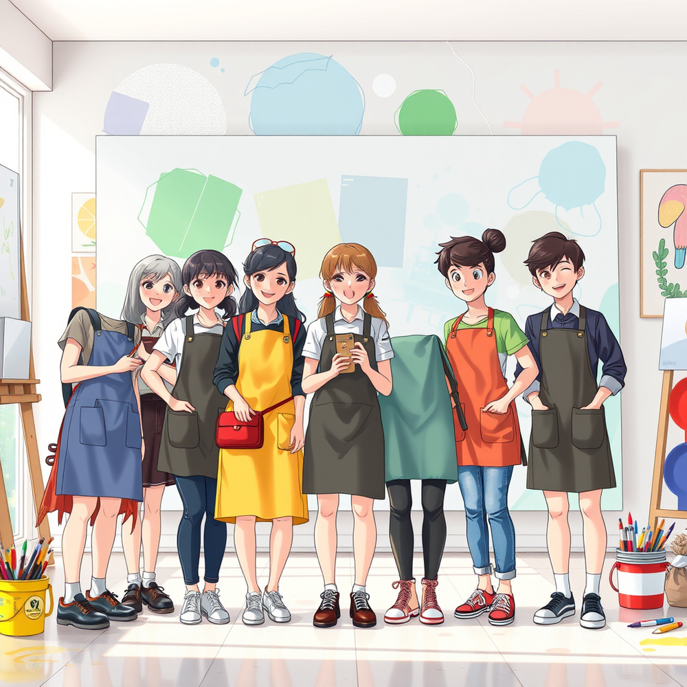 School art friends anime website
