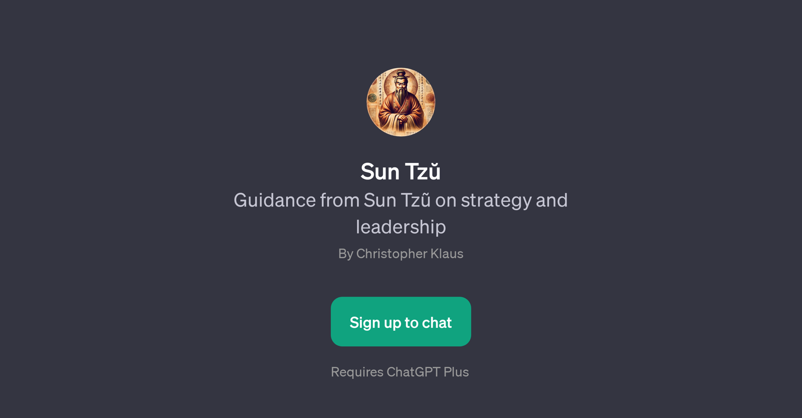 Sun Tz GPT website