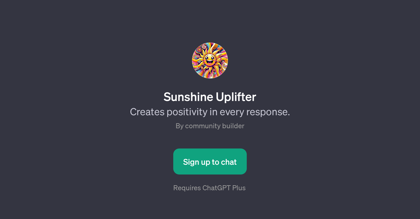 Sunshine Uplifter website