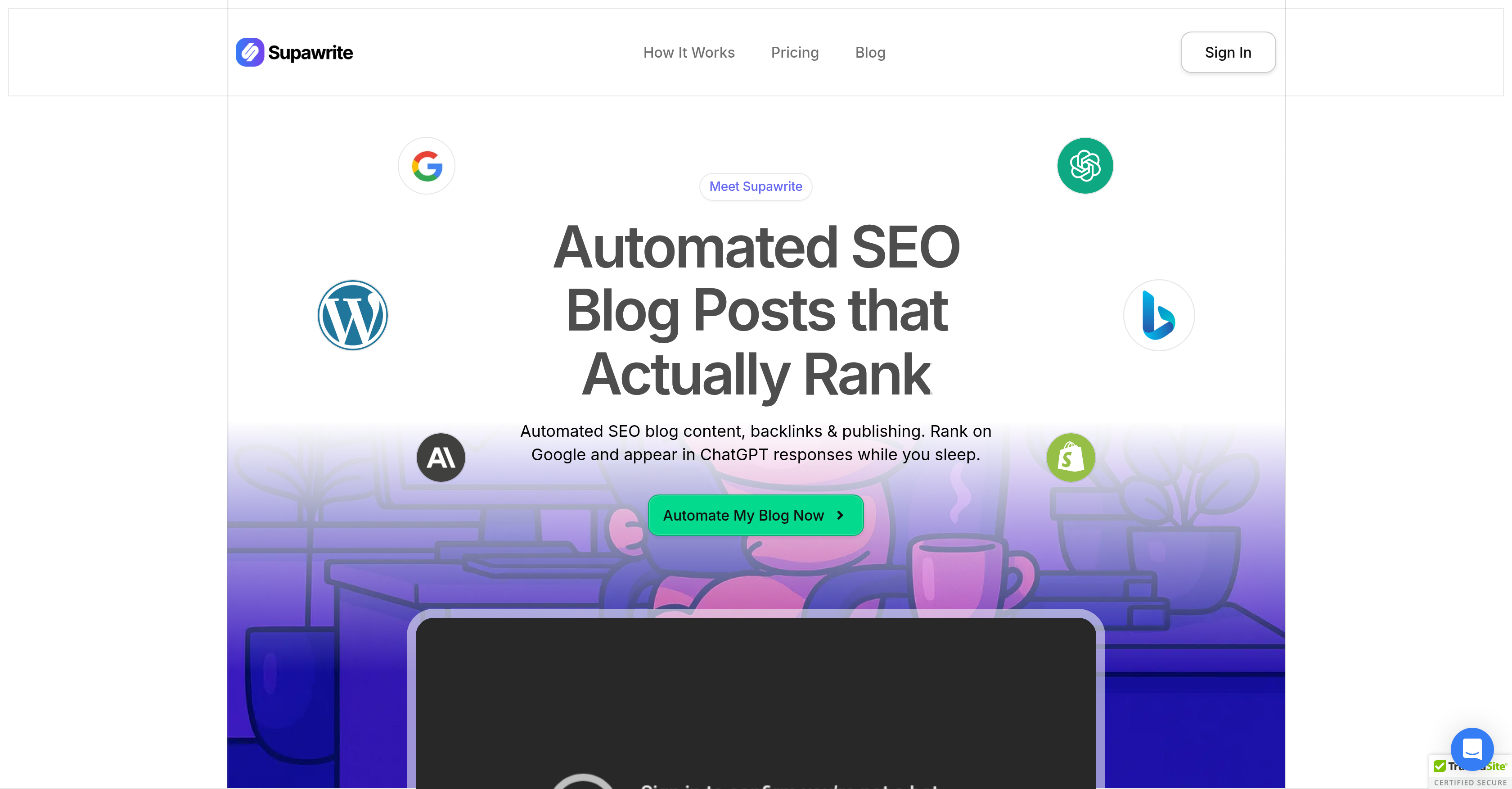 Supawrite preview