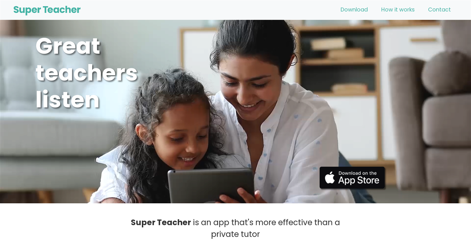 Super Teacher website