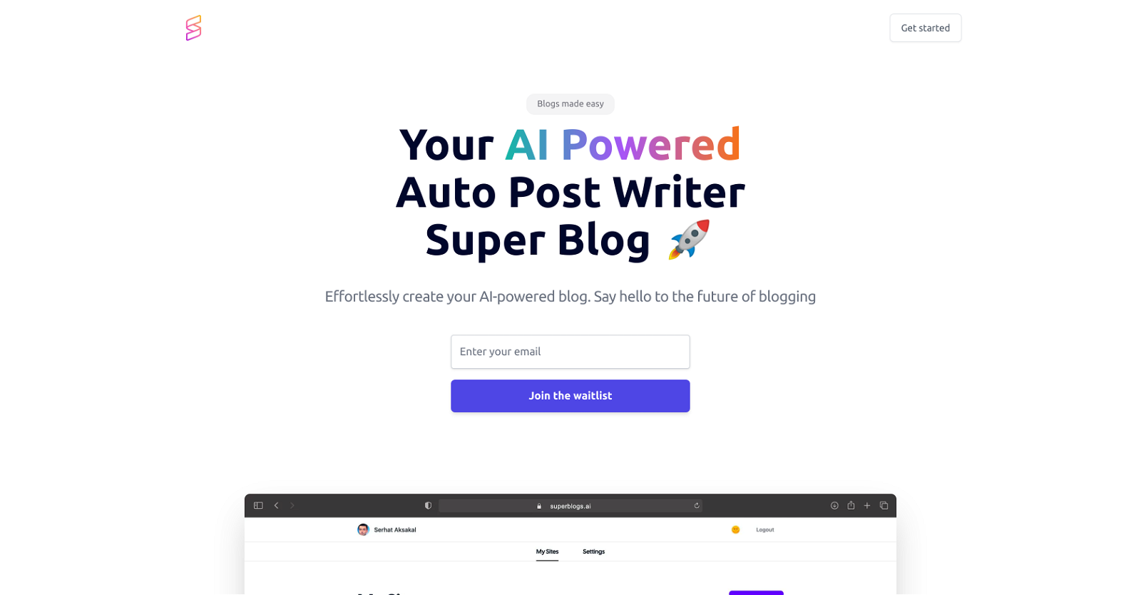 Superblogs website