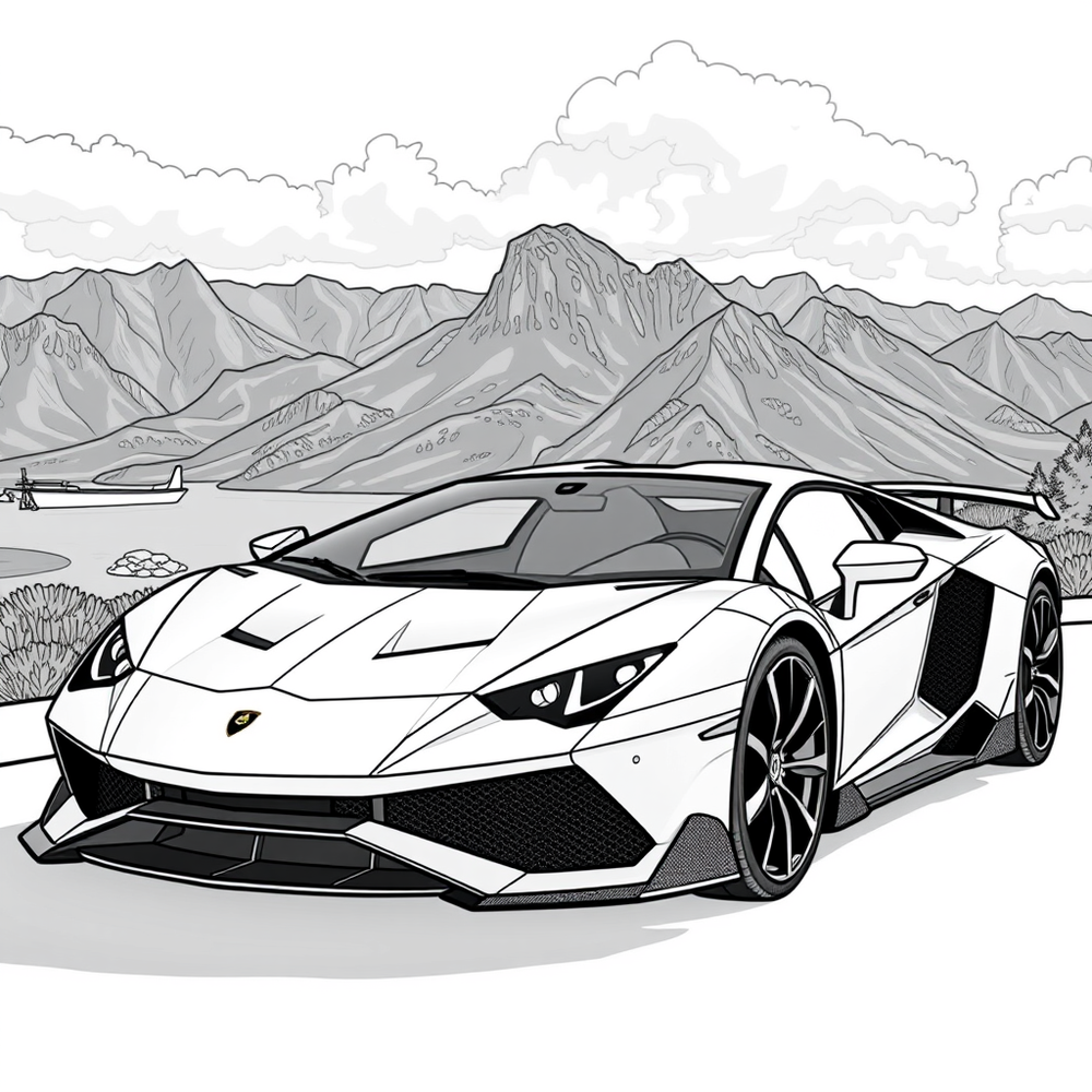 SUPERCAR COLOR BOOK website