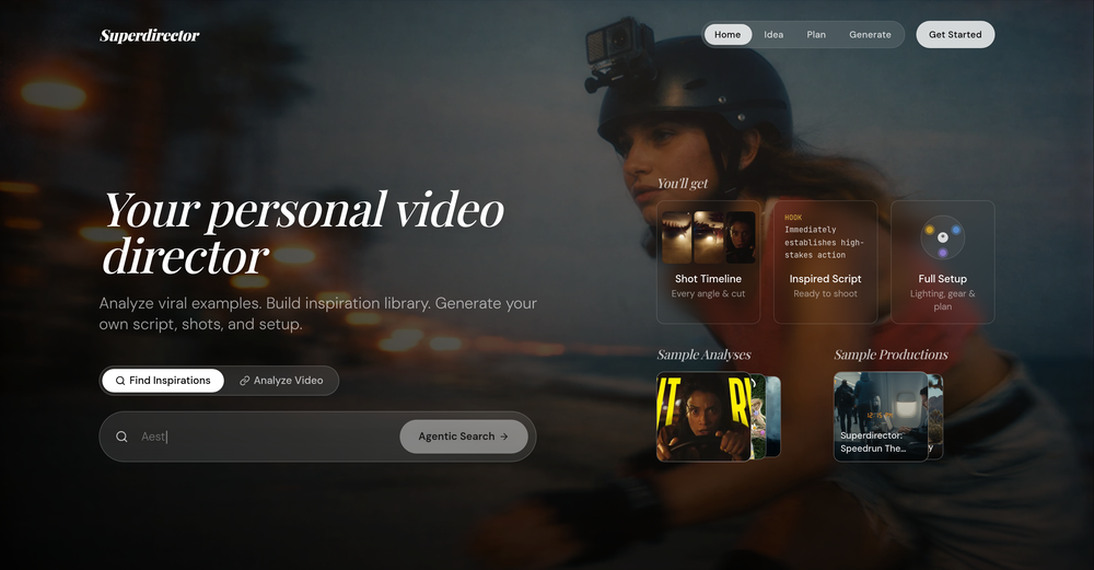 Superdirector website