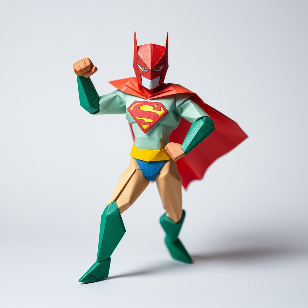 superhero origami char website