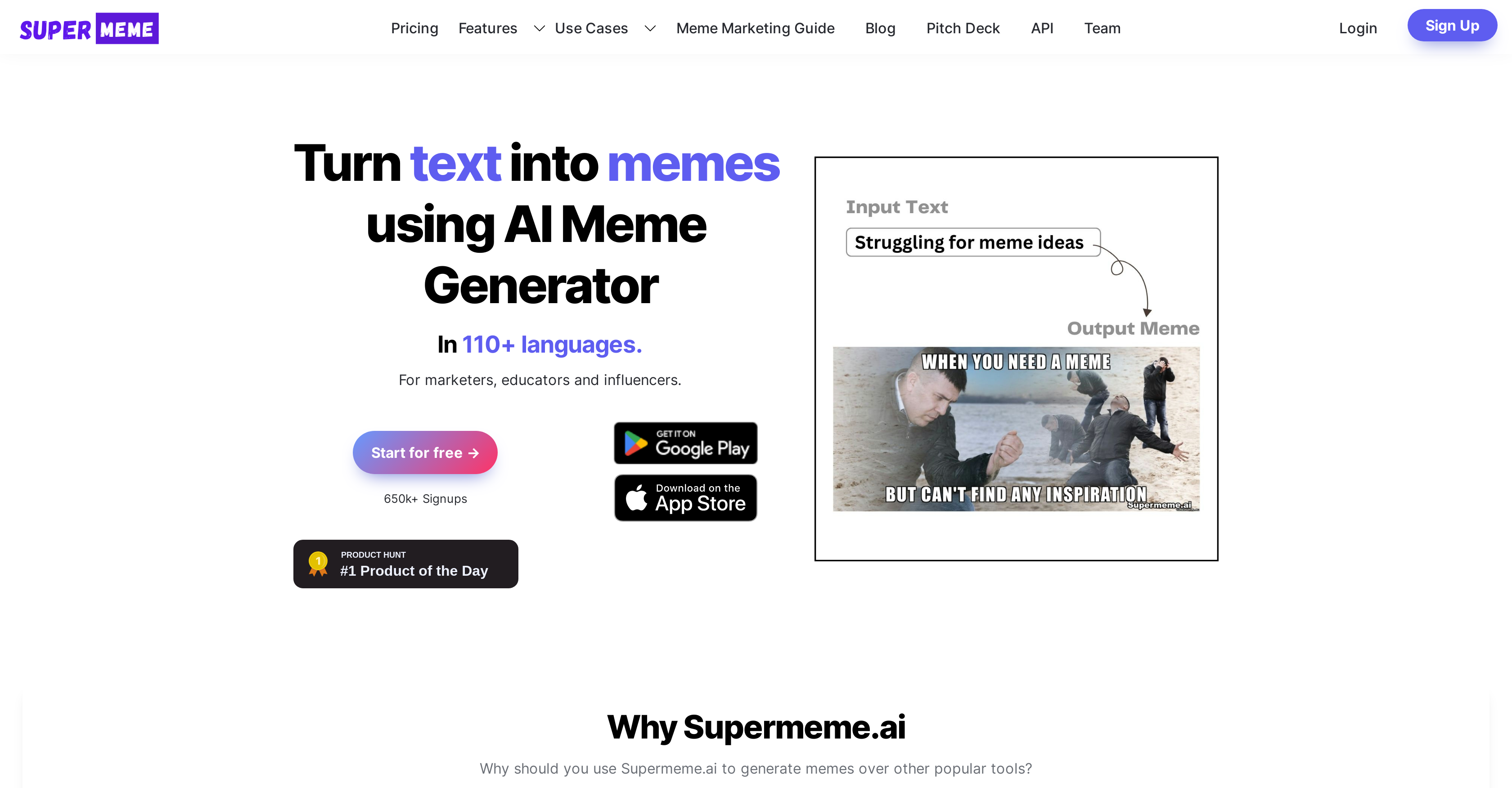 AI Meme Generator - Turn text into memes in seconds