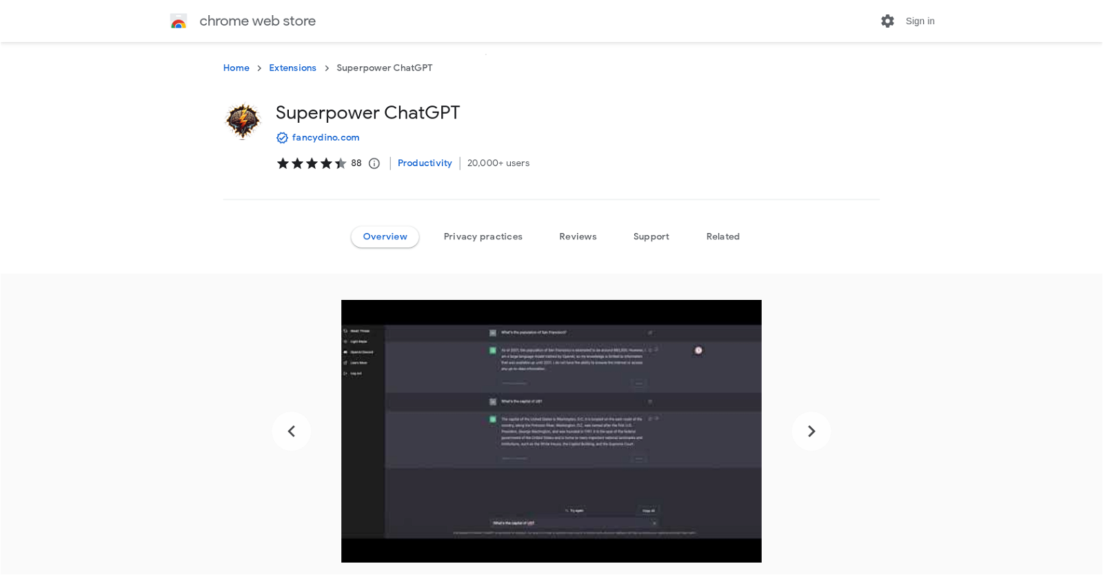 Superpower GPT website