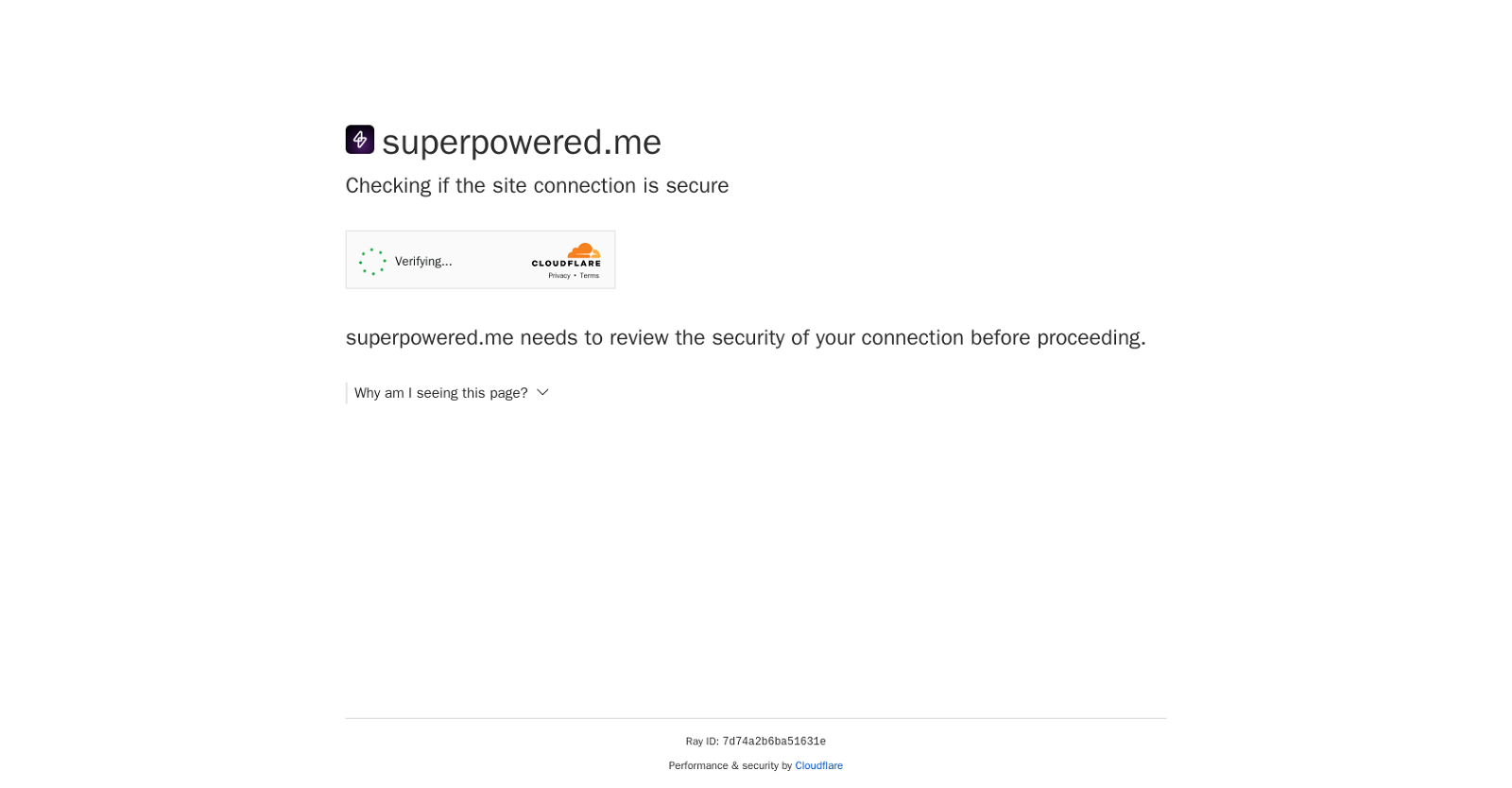 Superpowered Me website