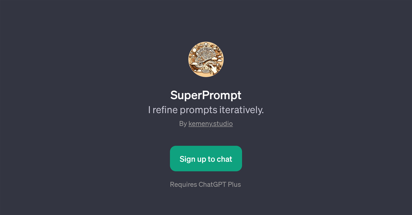 SuperPrompt website