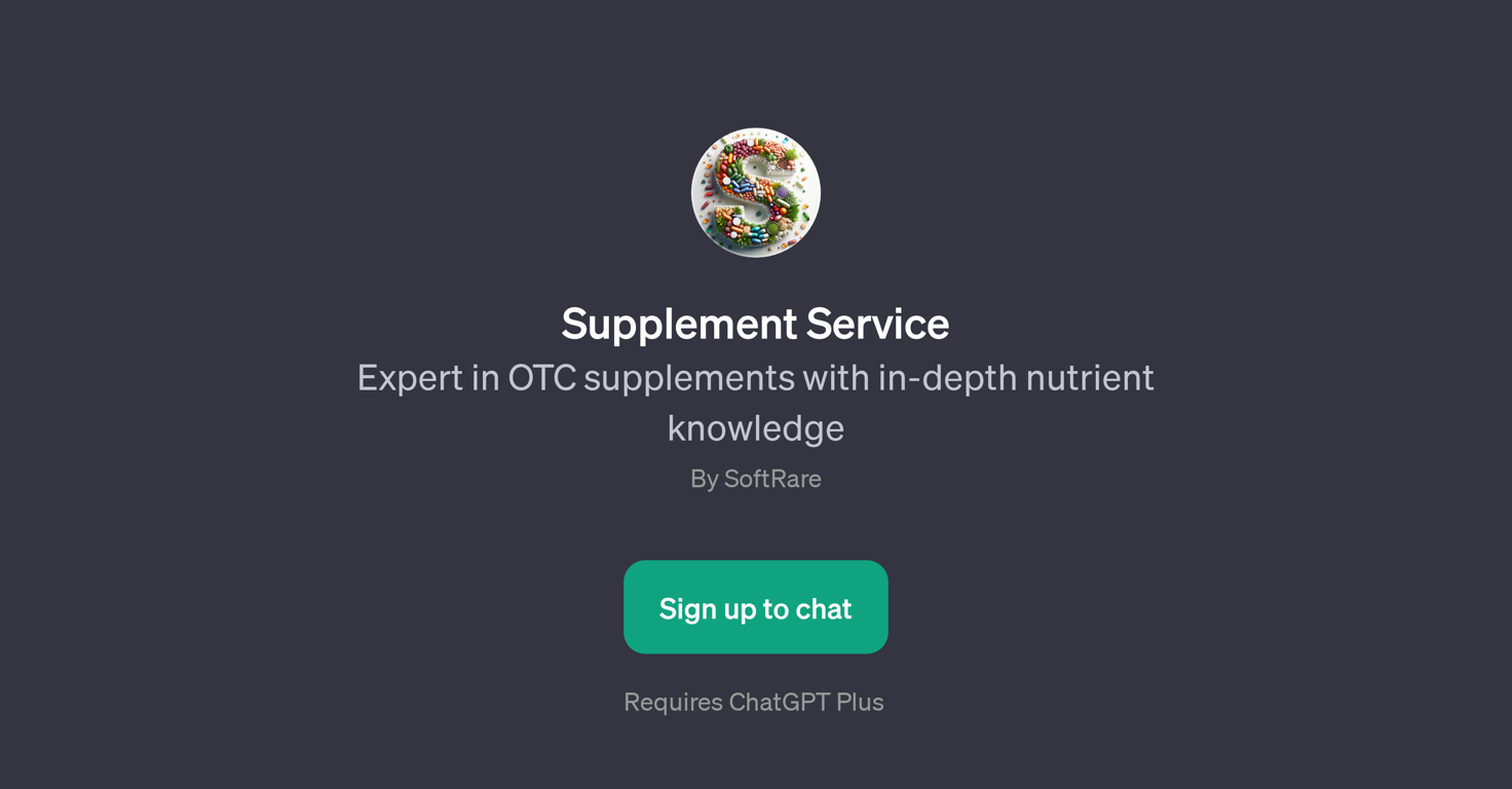 Supplement Service website