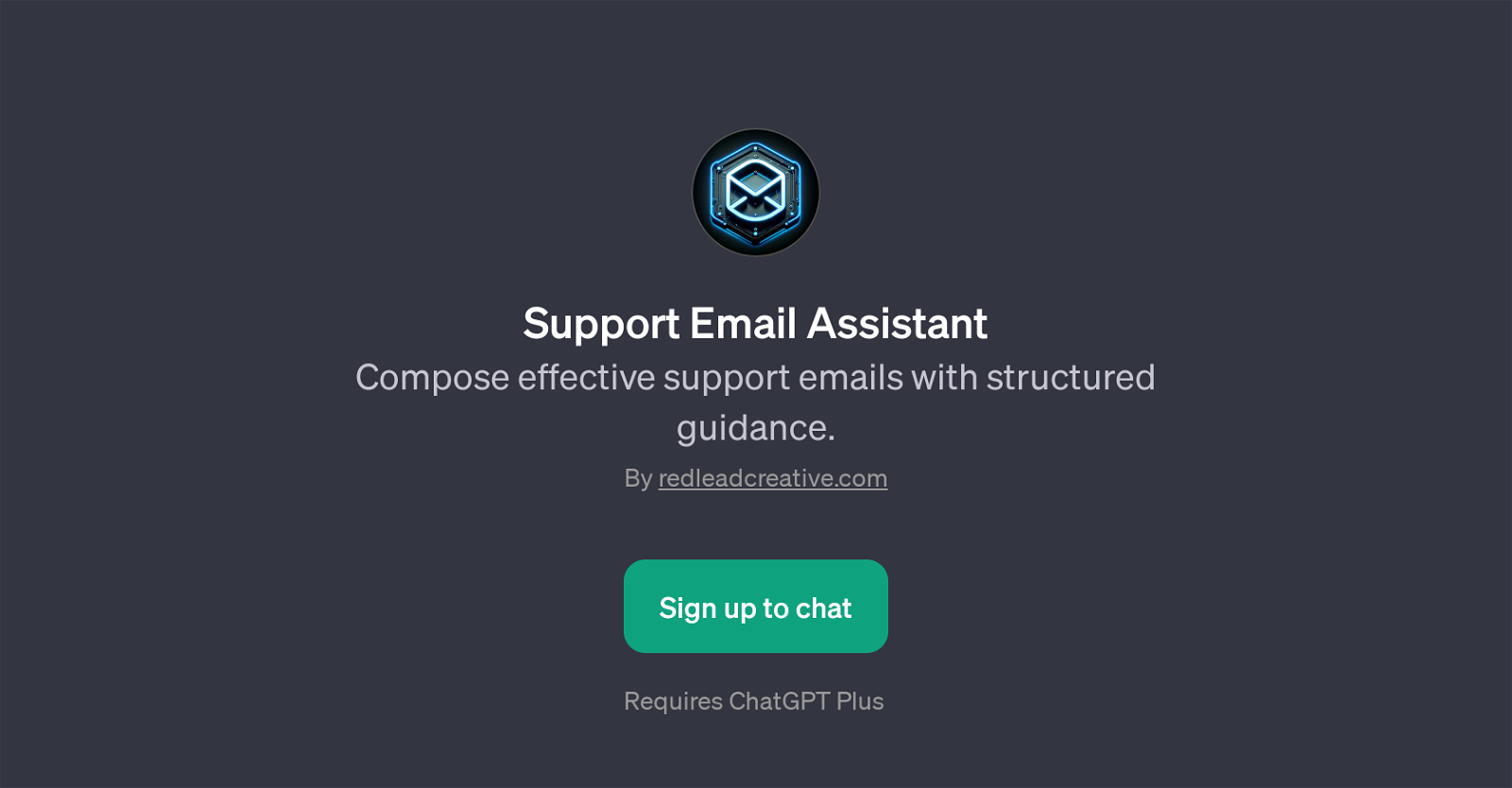 Support Email Assistant website