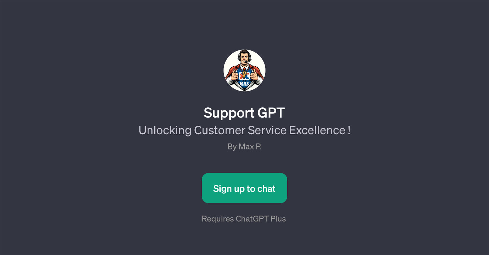 Support GPT website