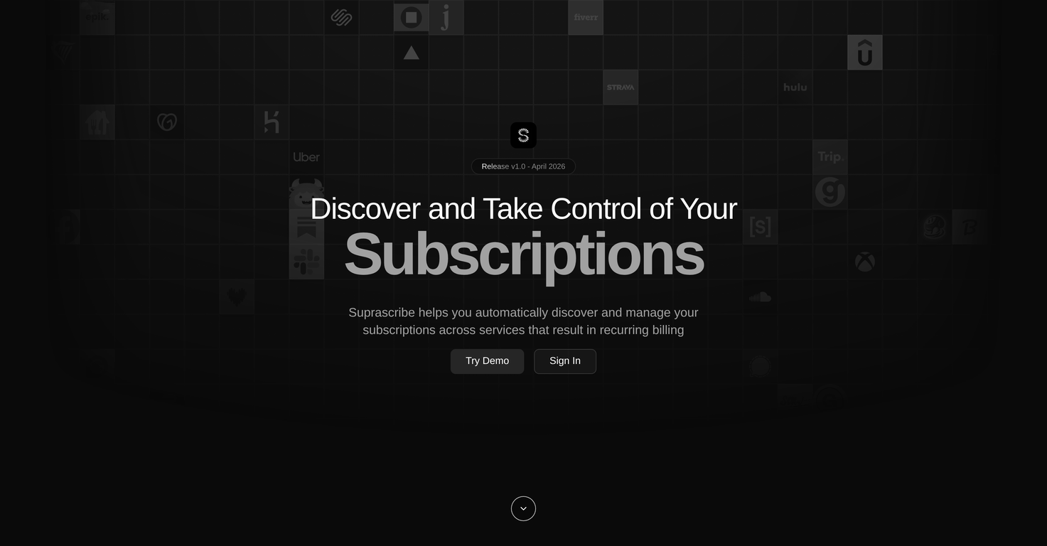 Suprascribe website