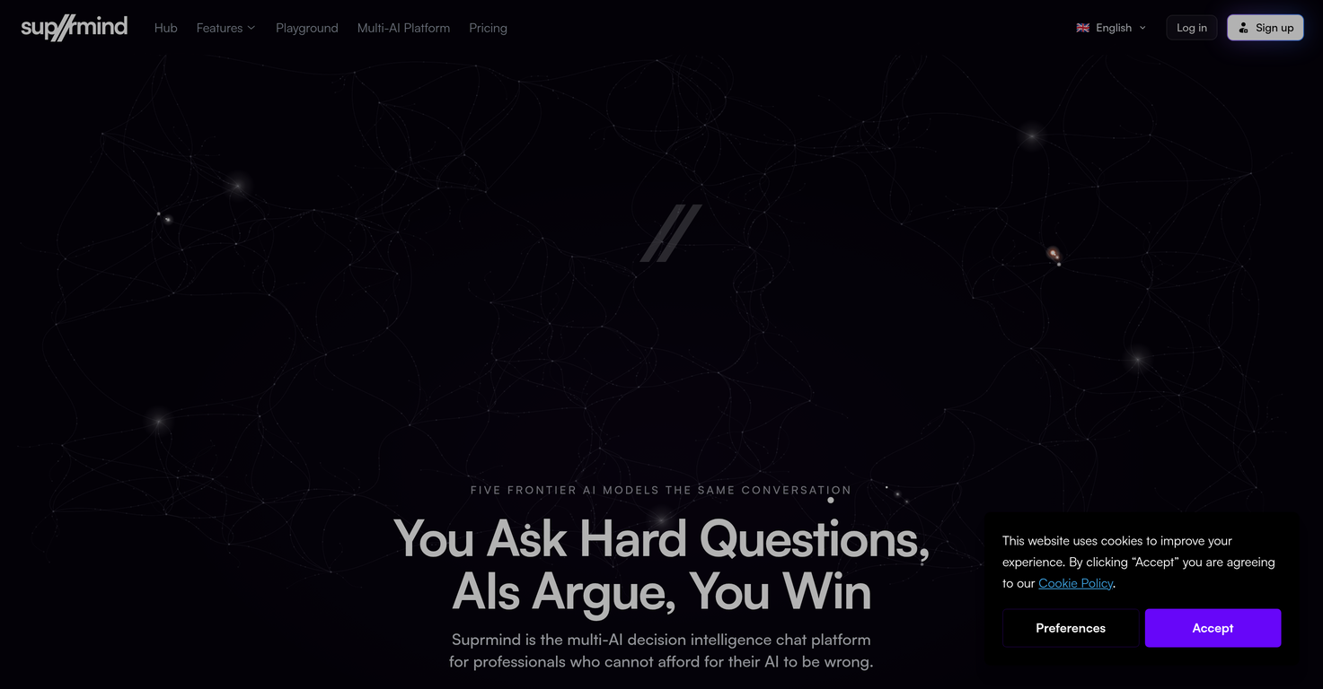 Suprmind website