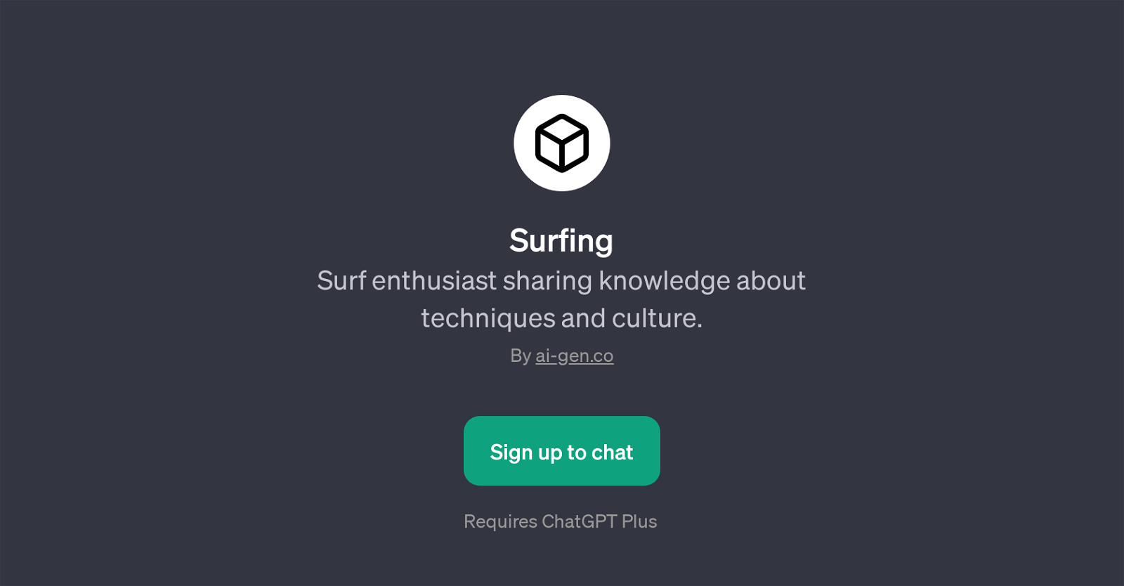 Surfing website