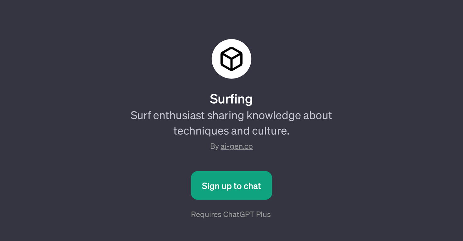 Surfing website