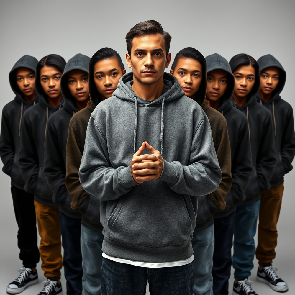 Surreal Clone Line Fashion Editorial website