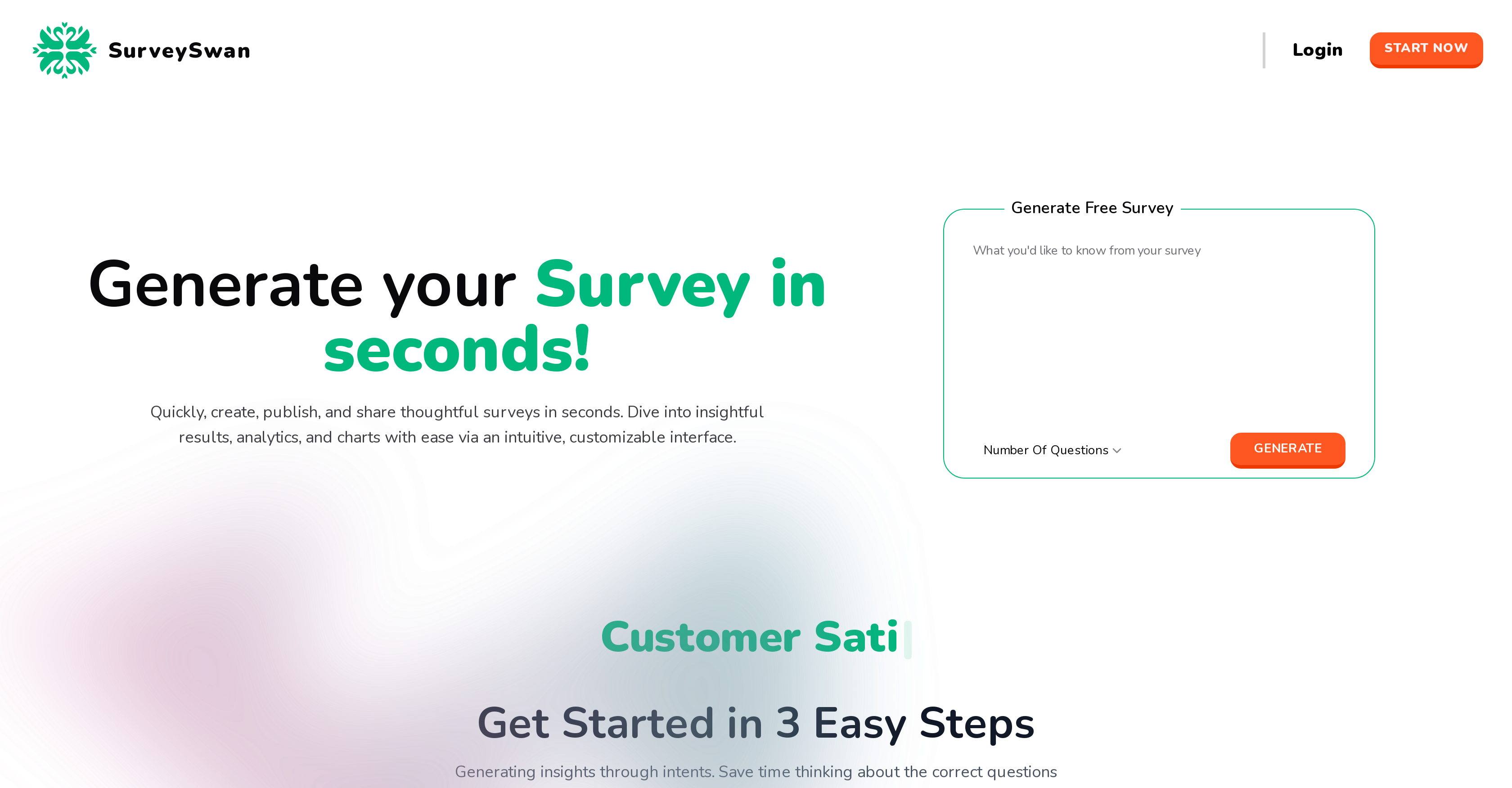 SurveySwan preview