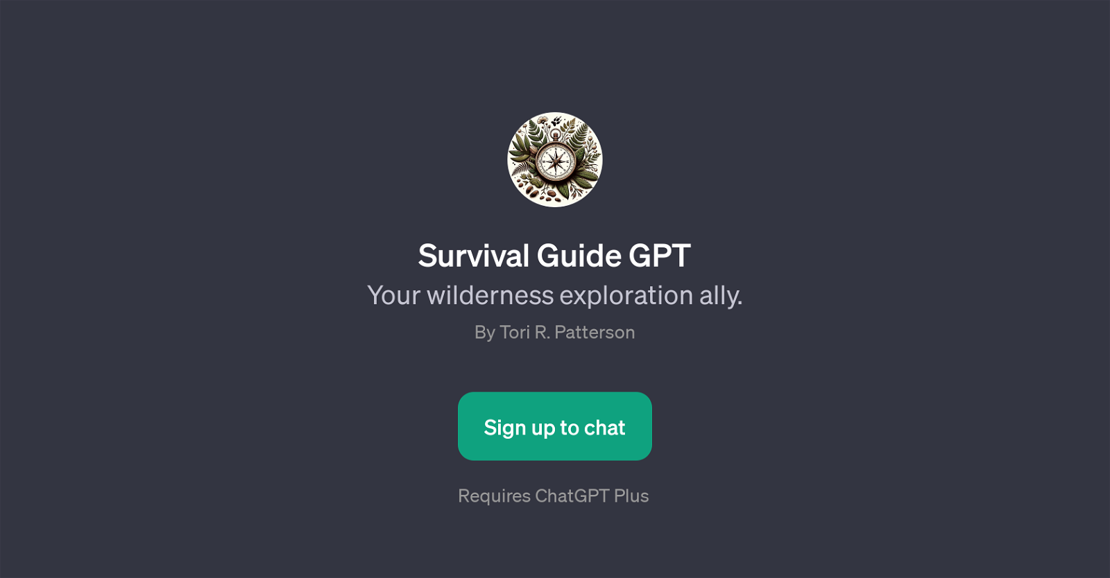 Survival Guide GPT website