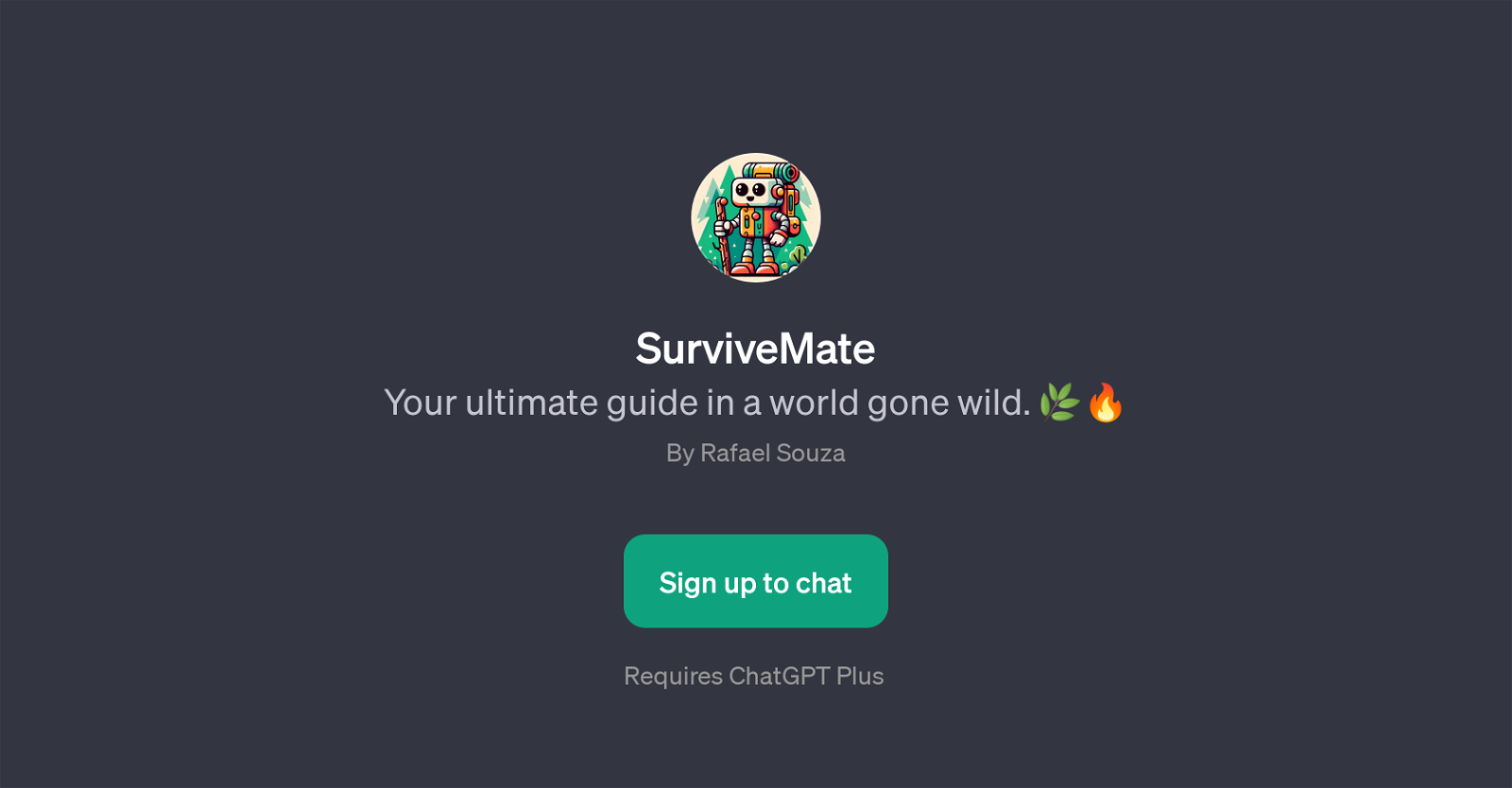 SurviveMate website