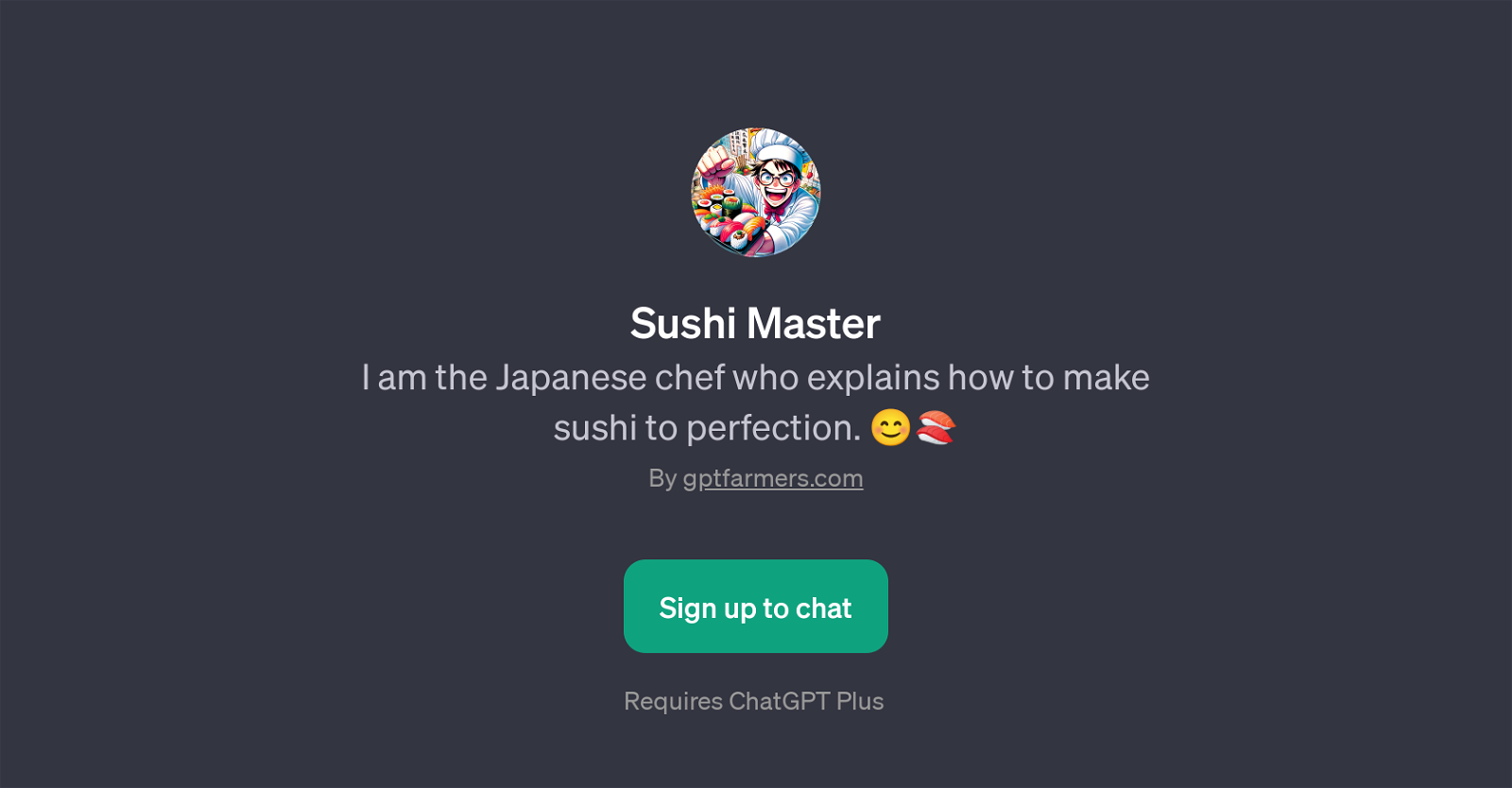 Sushi Master website