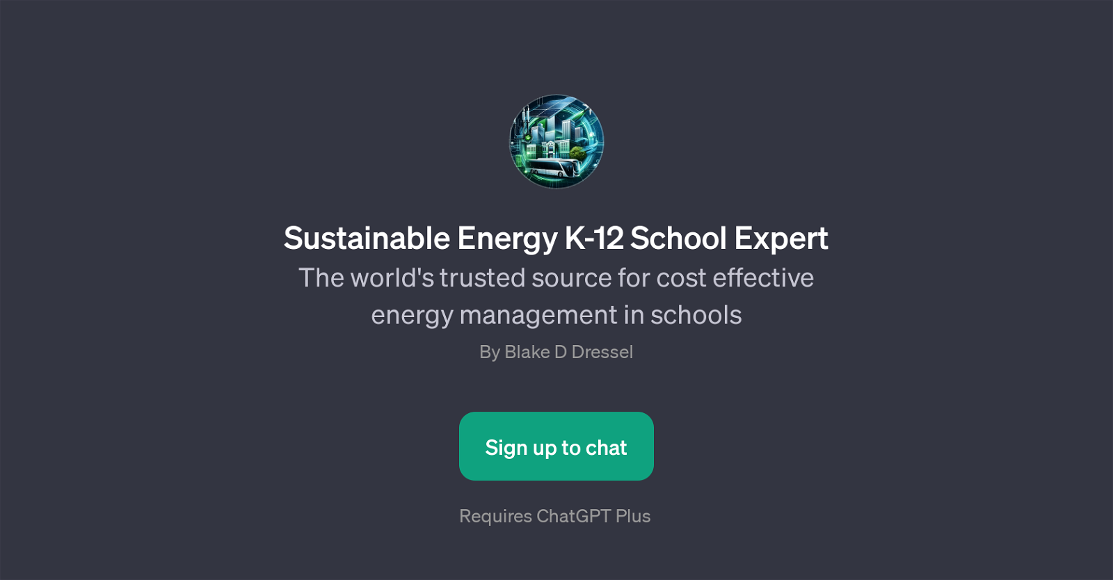 Sustainable Energy K-12 School Expert website