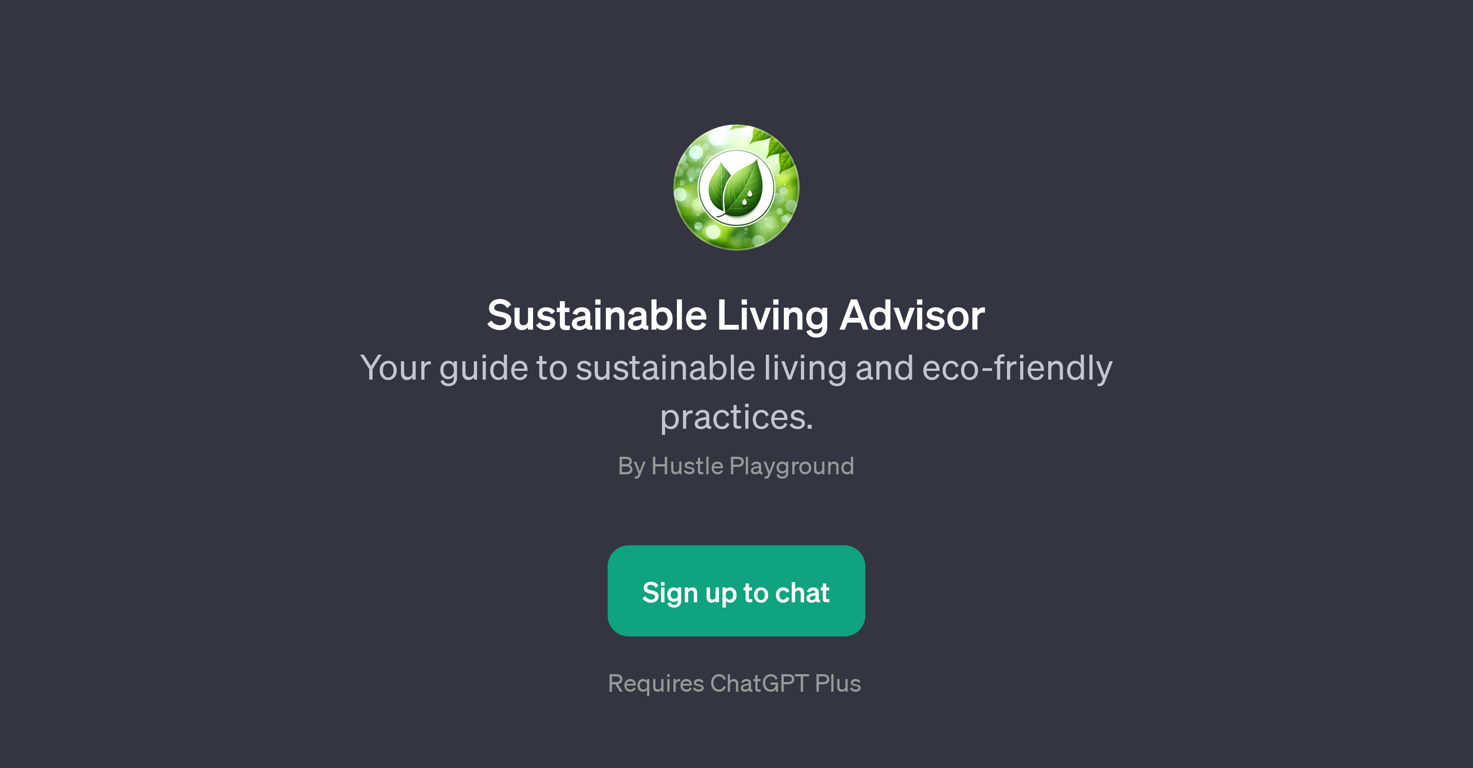 Sustainable Living Advisor website