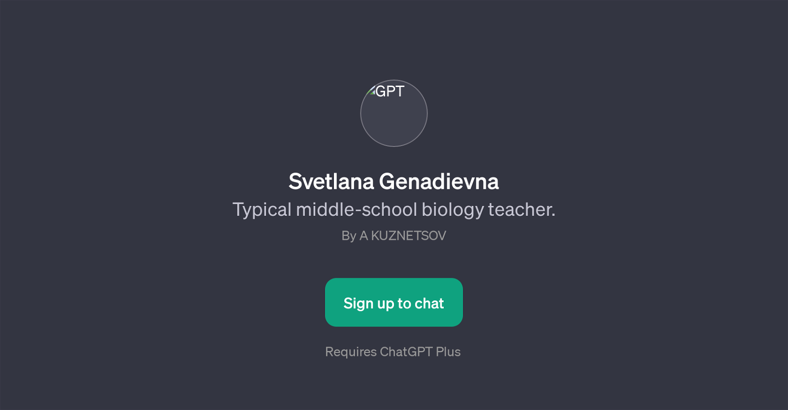 Svetlana Genadievna website