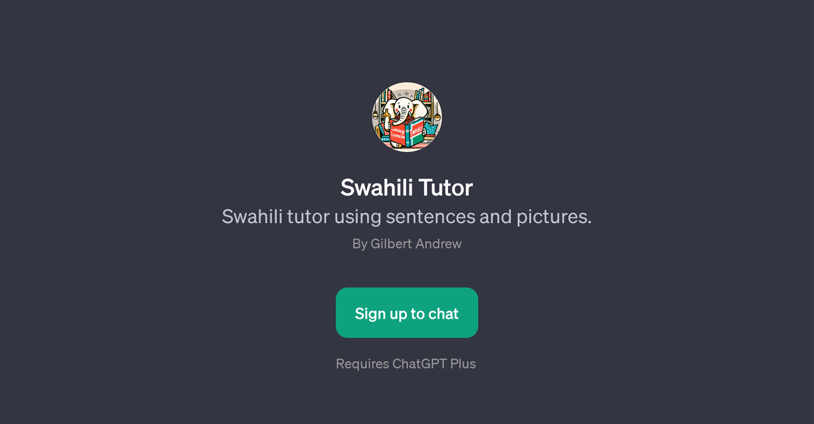 Swahili Tutor website