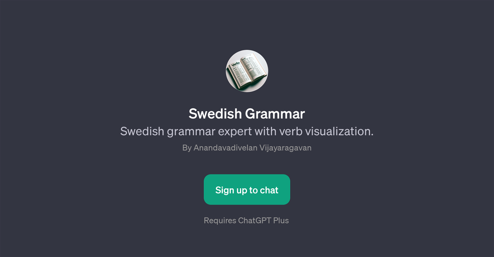 Swedish Grammar website