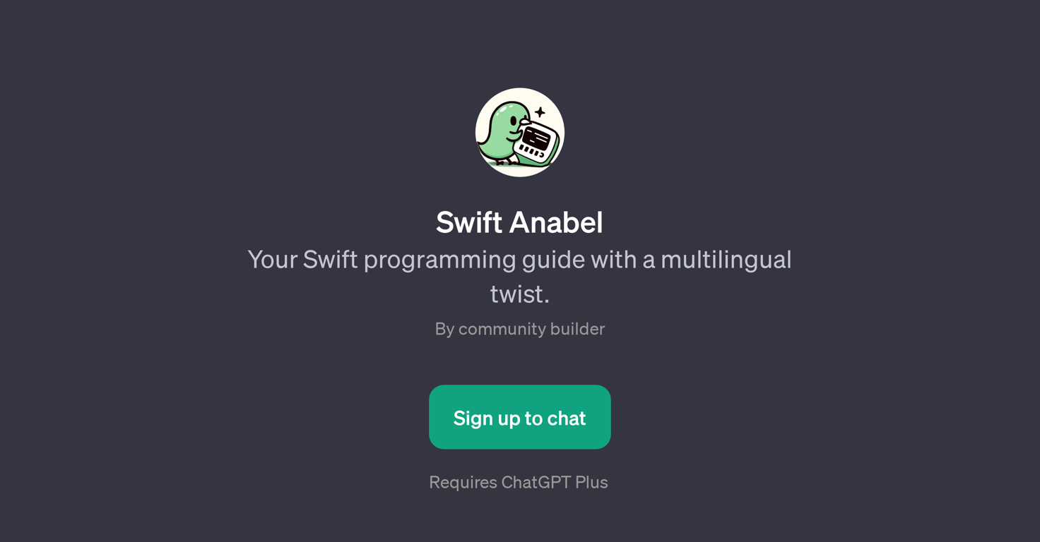 Swift Anabel website