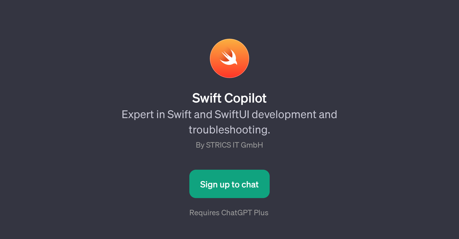 Swift Copilot website