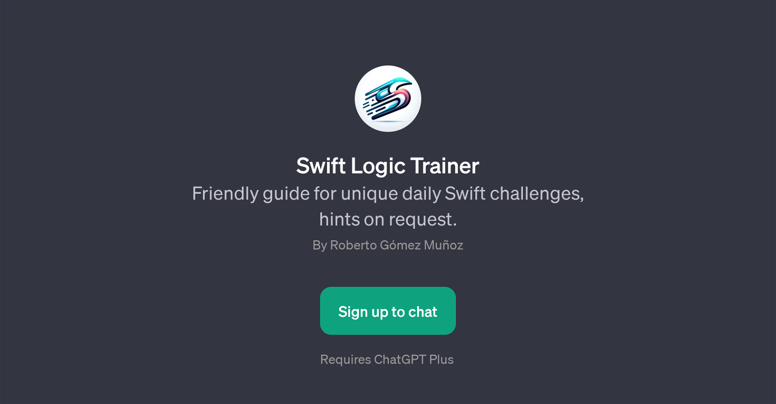 Swift Logic Trainer website