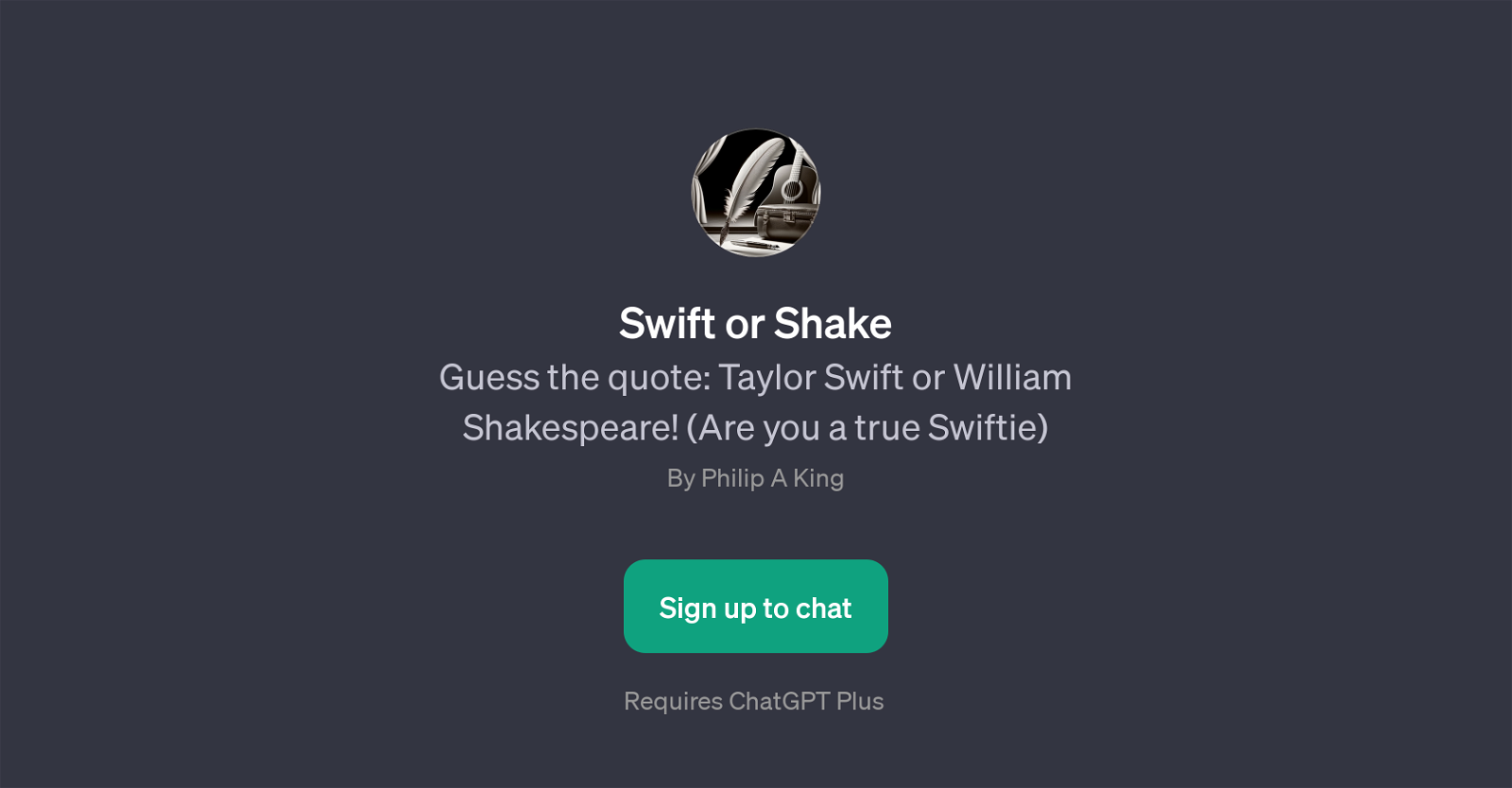 Swift or Shake website