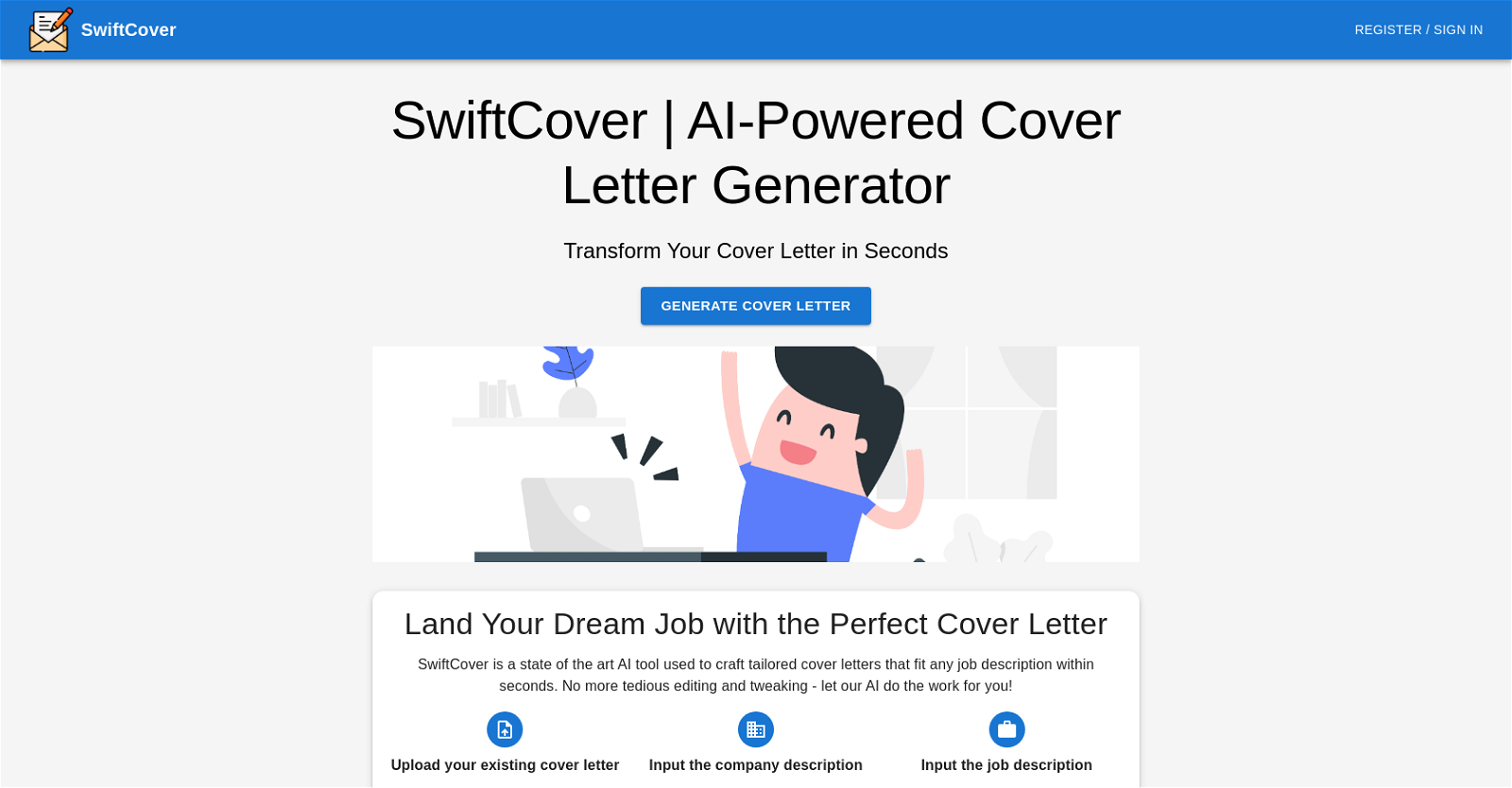 Swiftcover website