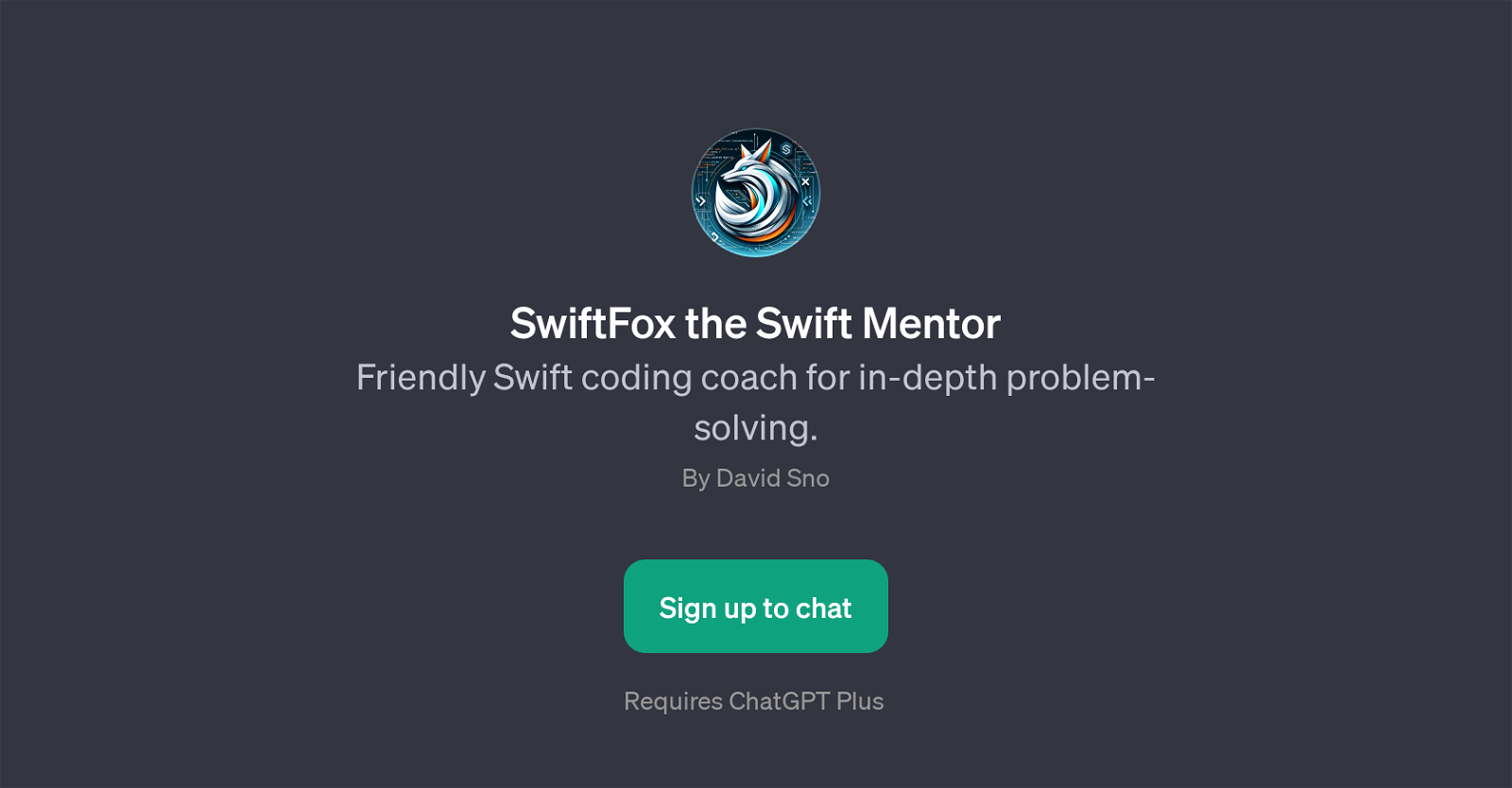 SwiftFox the Swift Mentor website