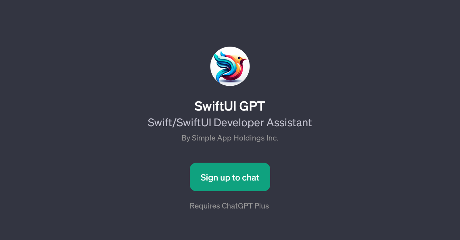 SwiftUI GPT website
