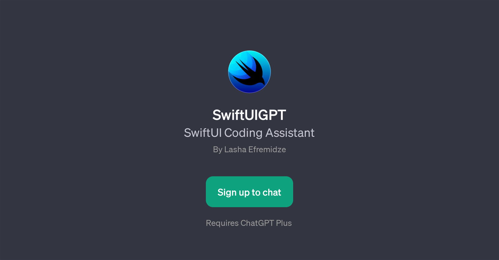 SwiftUIGPT website