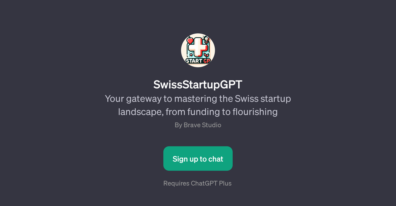 SwissStartupGPT website