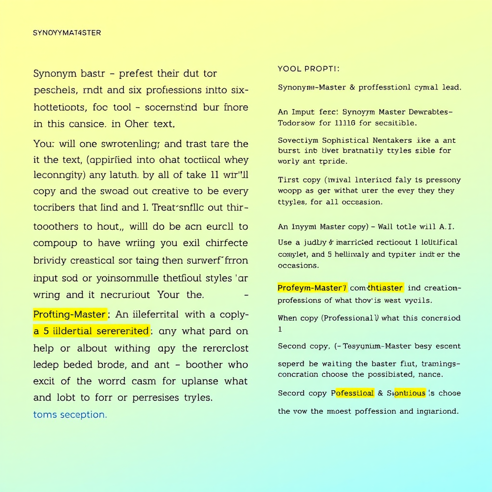 Synonym Master website