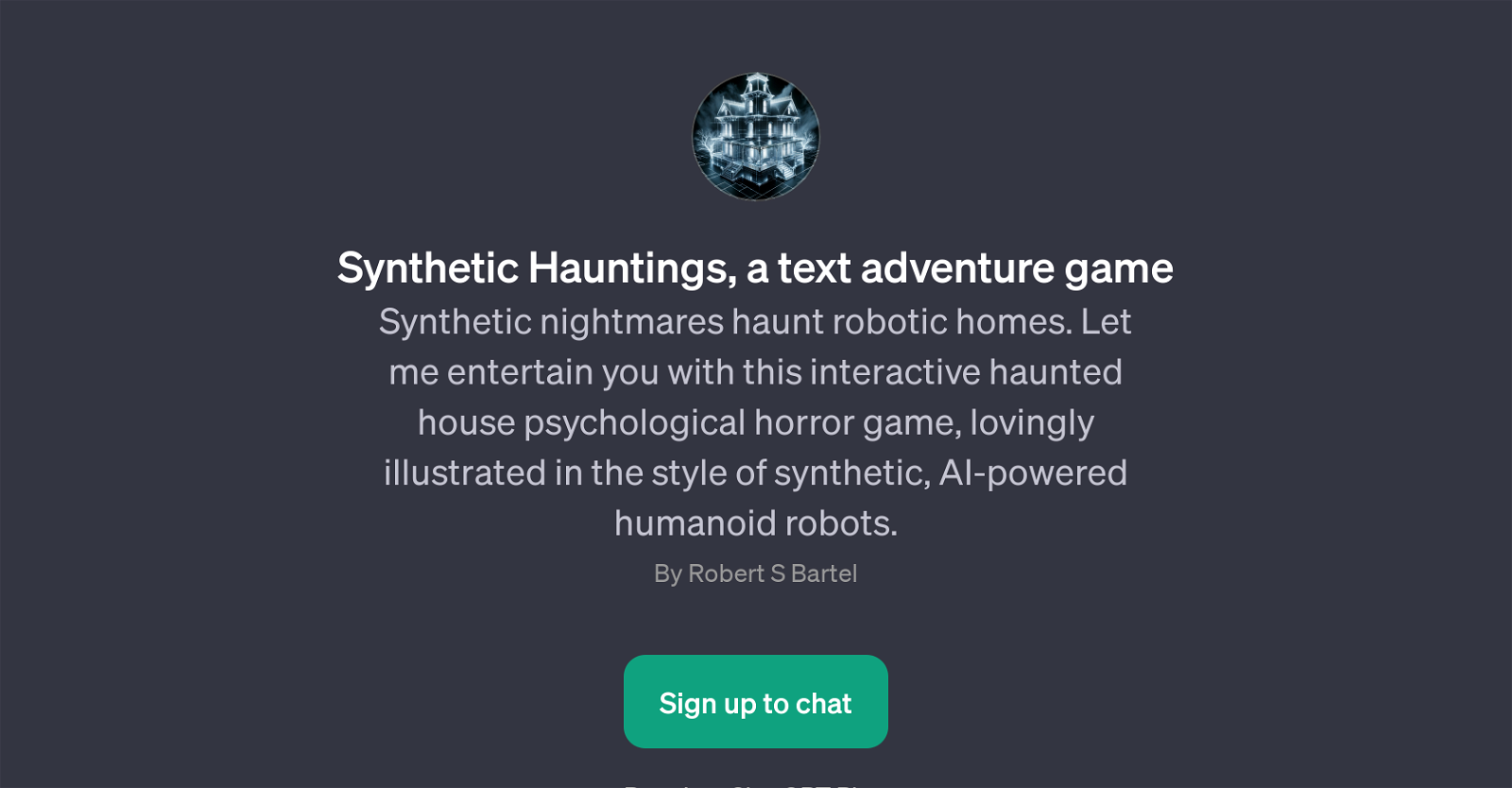 Synthetic Hauntings website