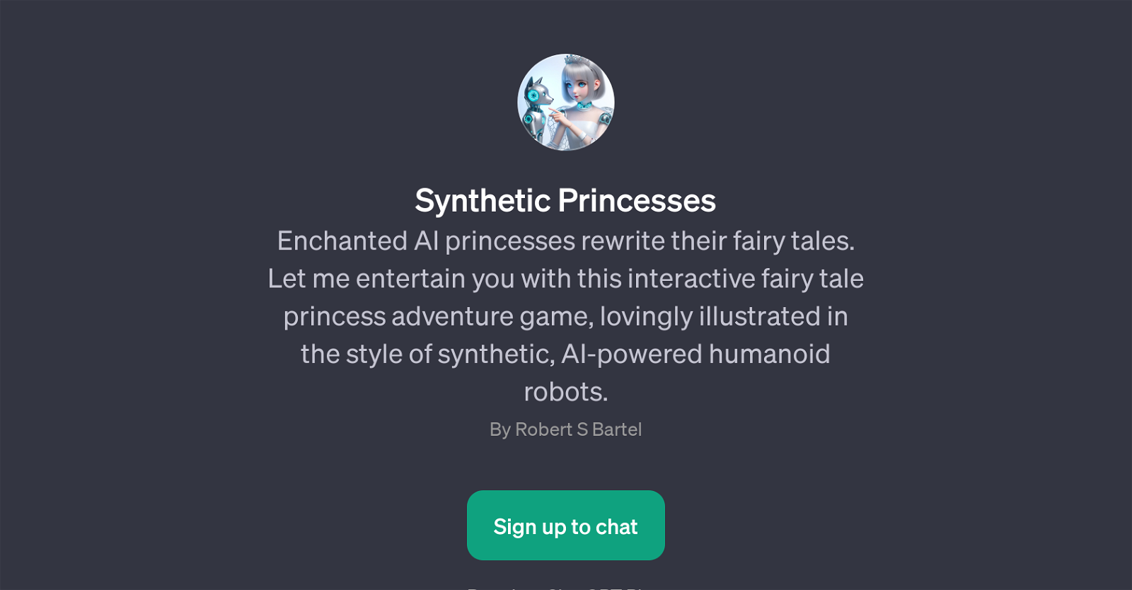 Synthetic Princesses website