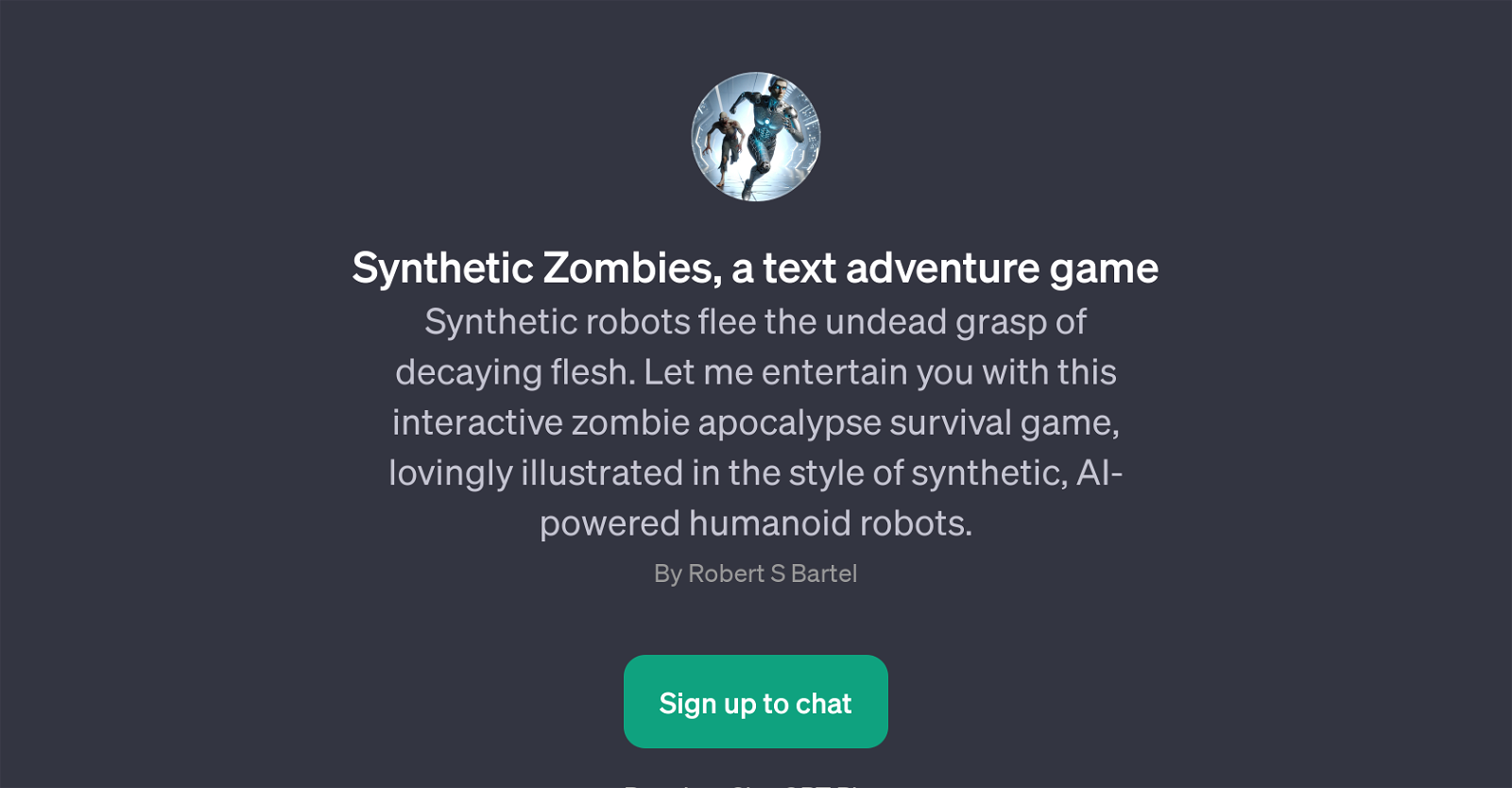 Synthetic Zombies website