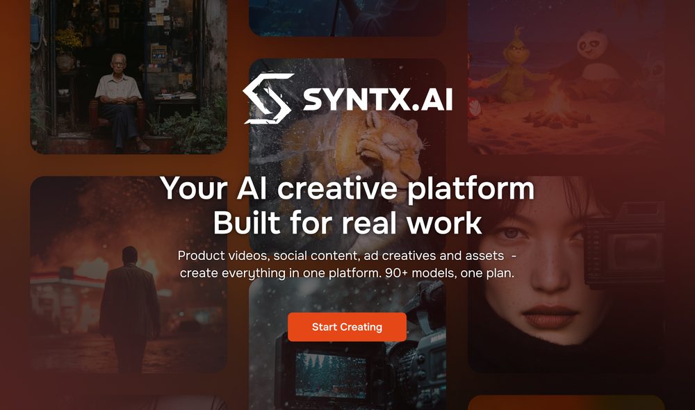 SYNTX.AI website